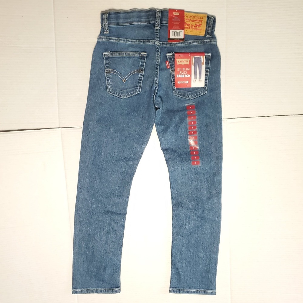 Levi's 511 Slim Fit‎ Flex Stretch Jeans Youth 8